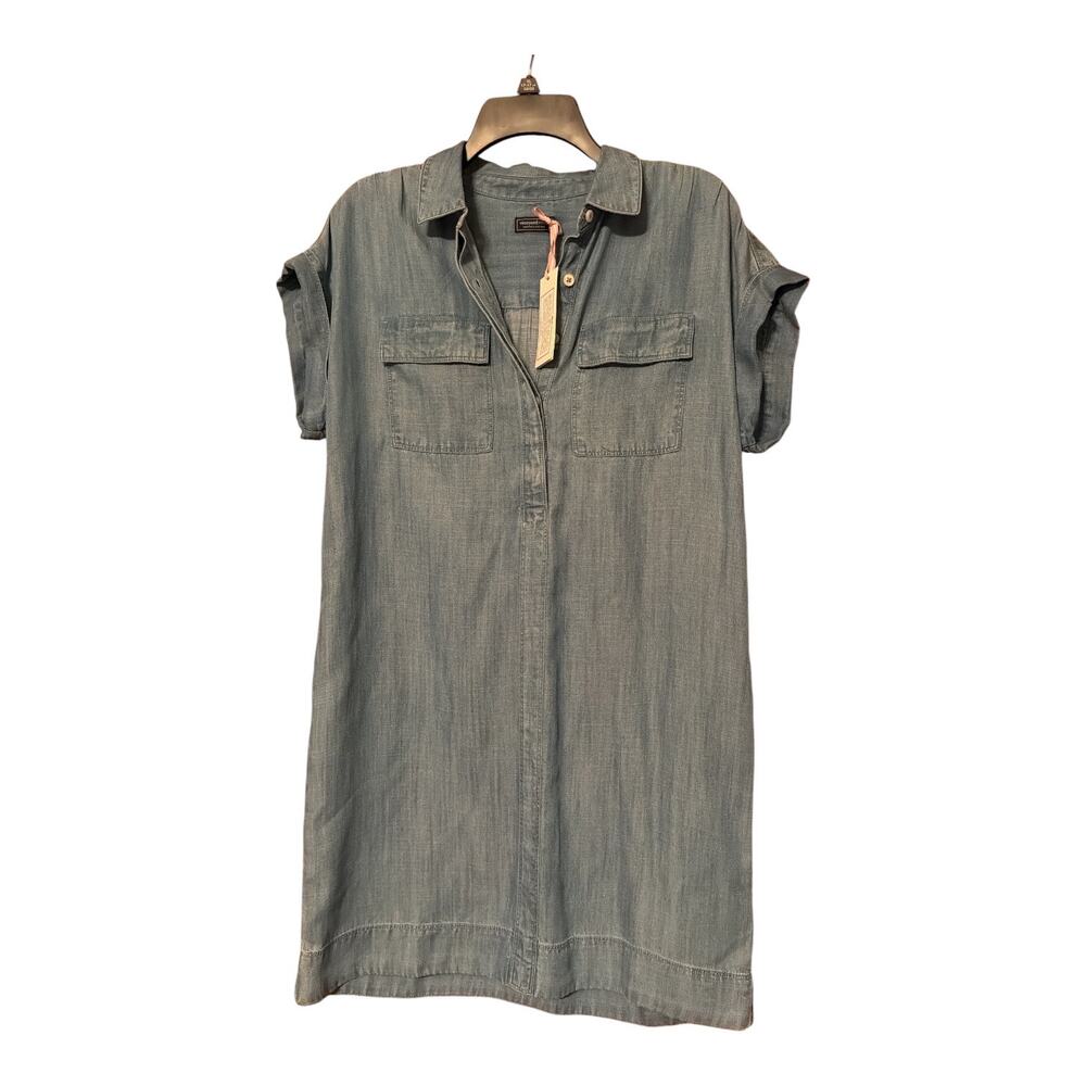 Vineyard Vines Women’s Small Margo Chambray Popover Shirtdress NWT
